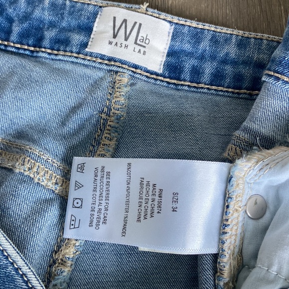WashLab Denim Skirt-Like New! - Picture 3 of 3